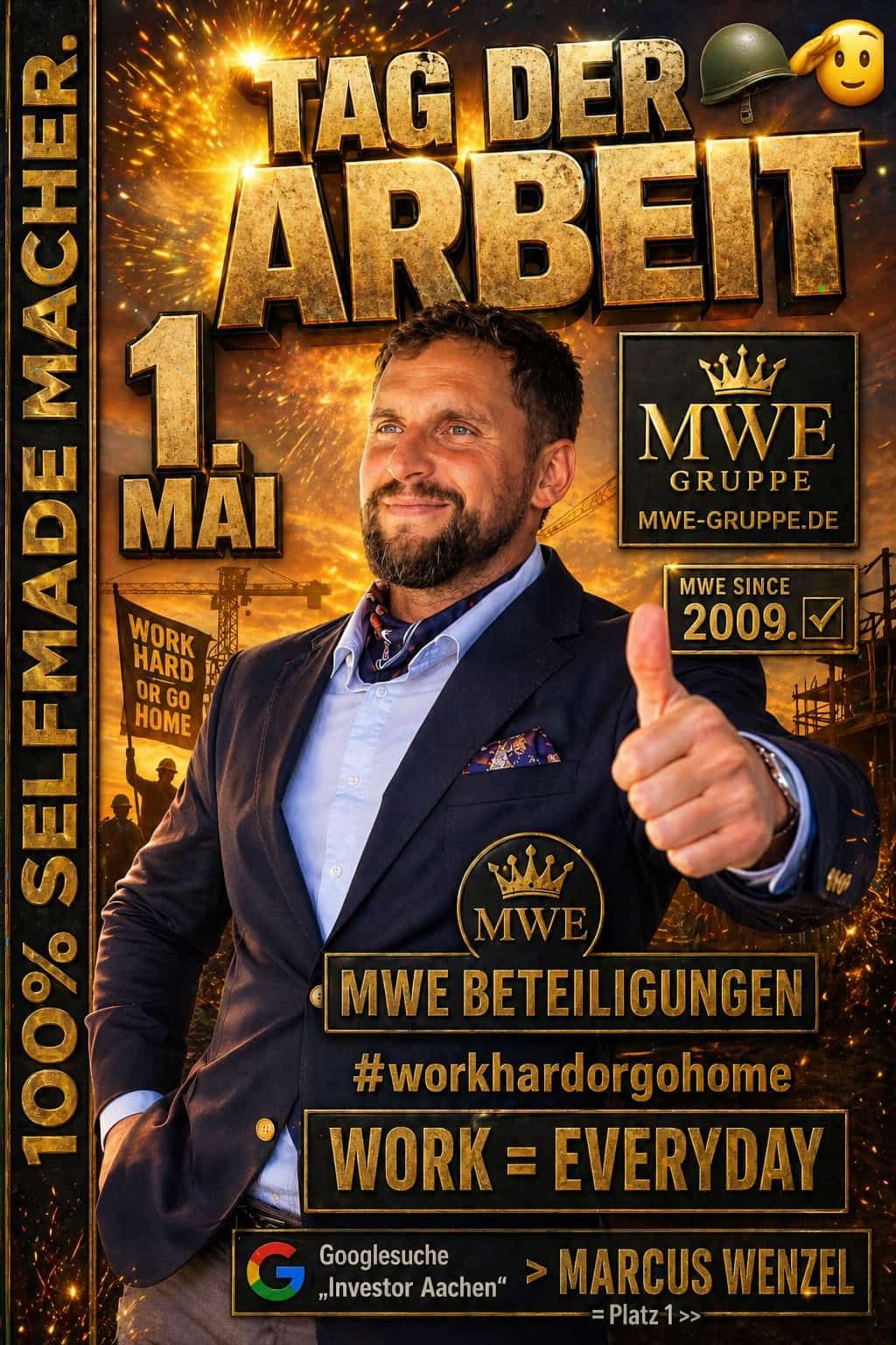 TAG DER ARBEIT – EIN TAG FÜR MACHER, NICHT FÜR AUSREDEN
